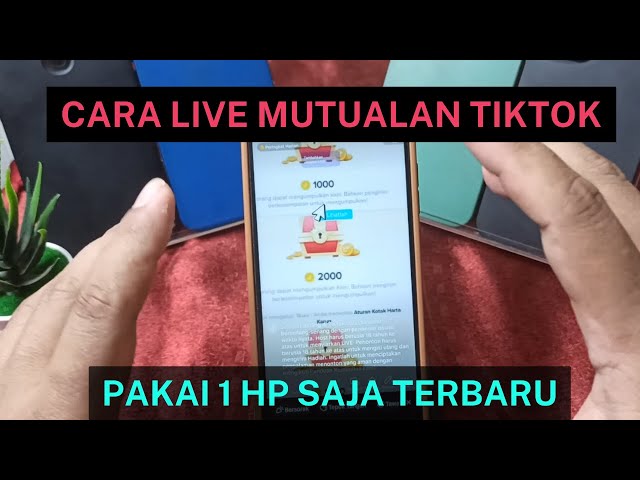Cara Live Mutualan TikTok Cuma Pake 1 HP Terbaru class=