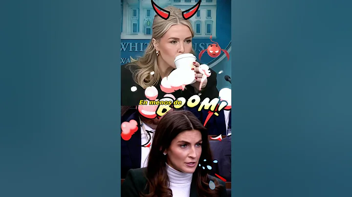 Collins made Karoline lose her composure. #shorts #shortvideo #celebrity #karolineleavitt #story