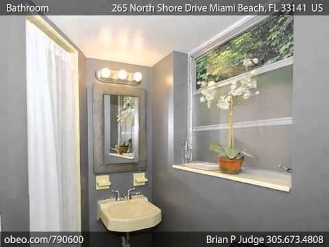 265 North Shore Drive, Miami Beach, FL home video tour