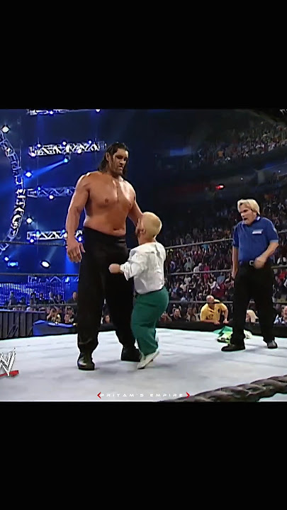 Great Khali vs Omas !😨#shorts #wwe #greatkhali