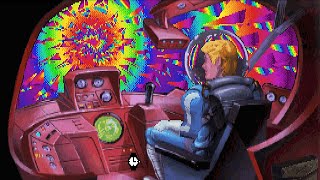Space Quest I (VGA Remake) PC MS-DOS Intro & Gameplay (MT-32)