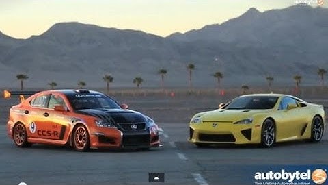 Lexus IS-F CCS-R Overview and Track Test w/ Ken Gushi