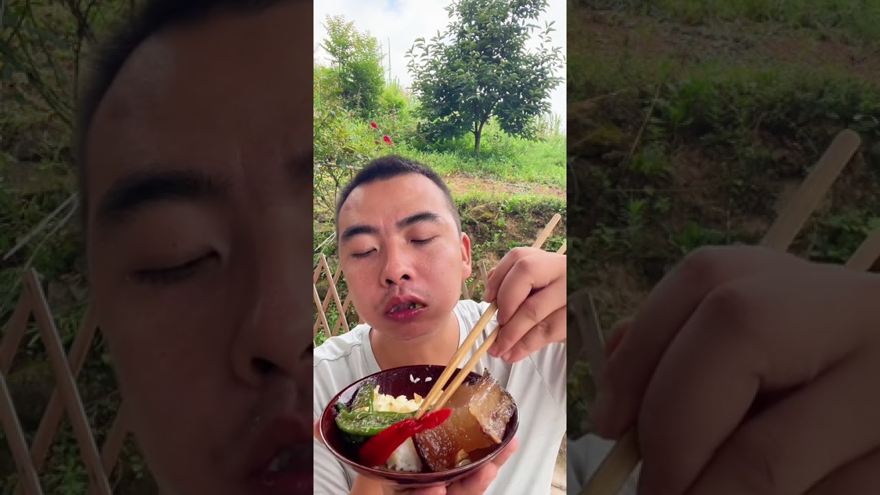 兄弟姐妹们 吃饭了哦 今天吃腊肉 简简单单又是一餐#抖音美食推荐官 #美食 #普通的饭菜都是家的味道 @DOU+小助手