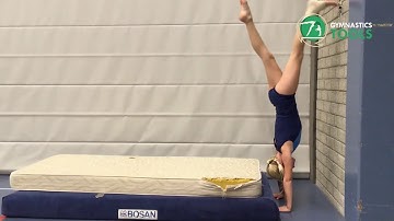 Front Handspring Drills and Exercises | Gymnastics | Floor | Vault