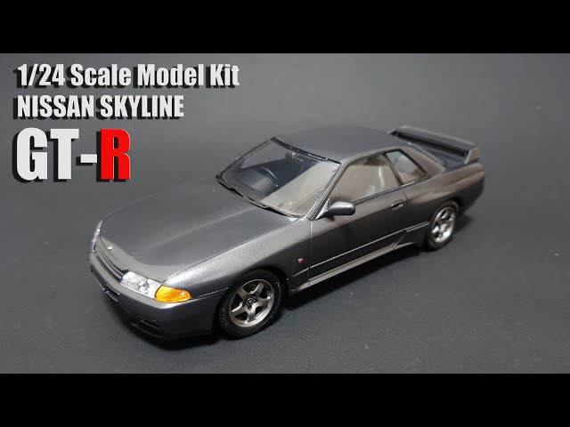 Building the Hasegawa 1/24 scale SKYLINE GT-R NISMO (BNR32