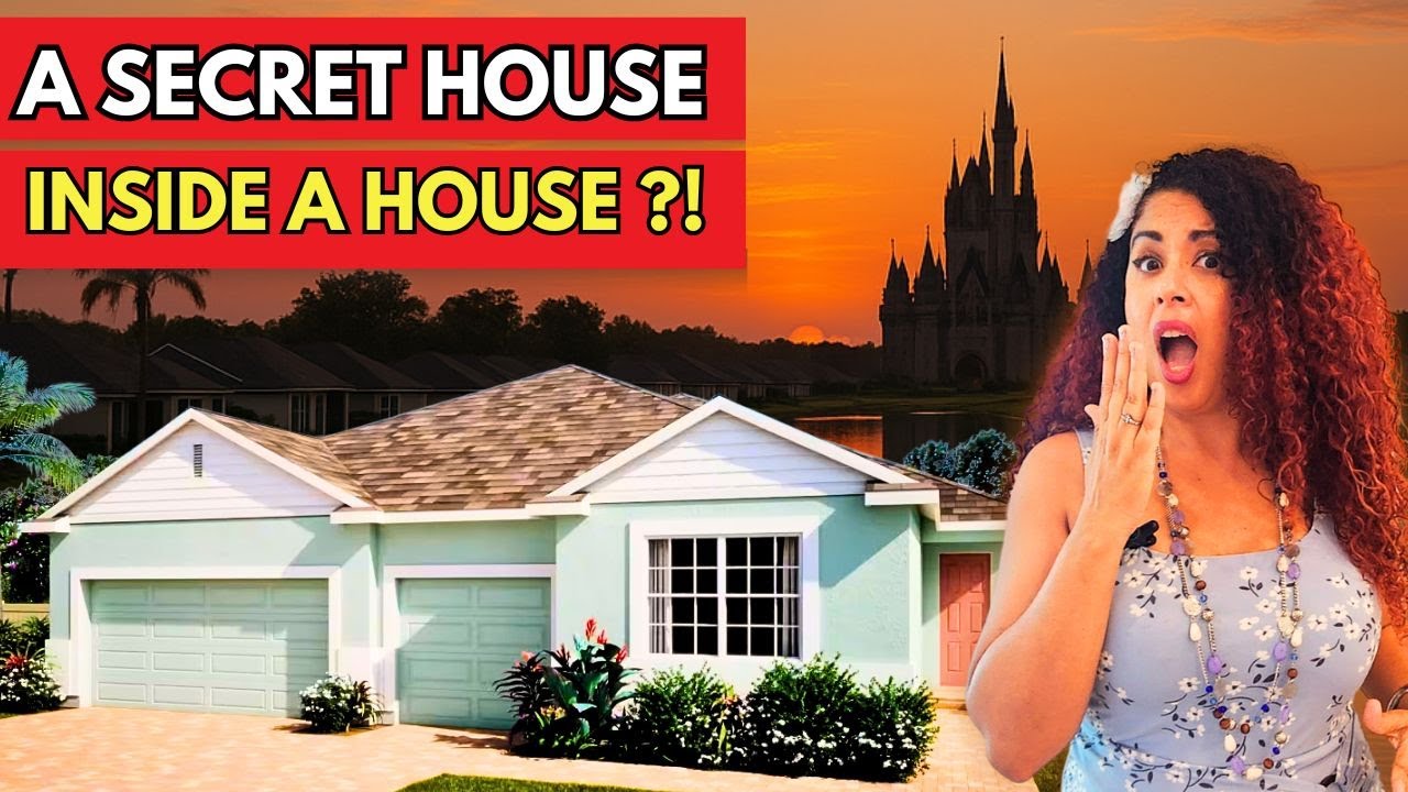 Florida Multi-Generational Home Tour with Private In-Law Suite | New Construction in Kissimmee FL!