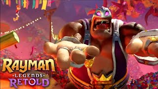 Rayman Legends Retold NEW Music Level MaCarena Gameplay