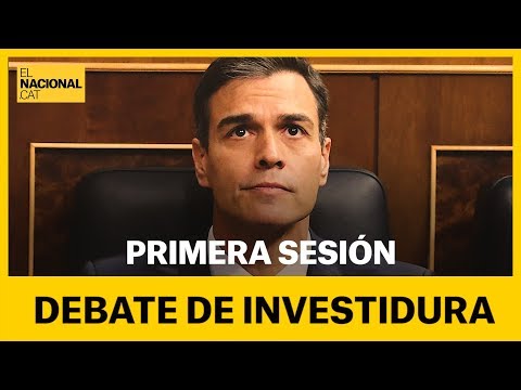presos políticos no brasil EN DIRECTO -PRIMERA SESIÓN DEBATE DE INVESTIDURA