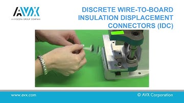 Series 917X Standard IDC Connectors with Arbor Press