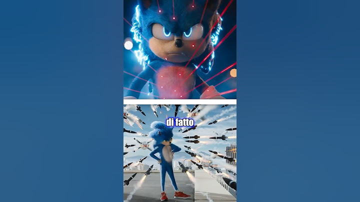 quando i FAN SALVARONO SONIC the HEDGEHOG dalla rovina