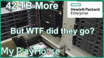 Expanding the HPE DAS with 42TB But Where are They - 814