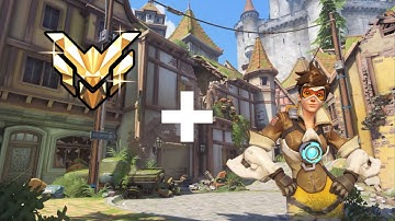 Top 500 Tracer Main Smurf Vs. Bronze Players || Overwatch