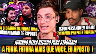 DIBRADOS VAI VIRAR UMA ORG ! JUNINHO M. DEIXA RECADO STAGIARIO !