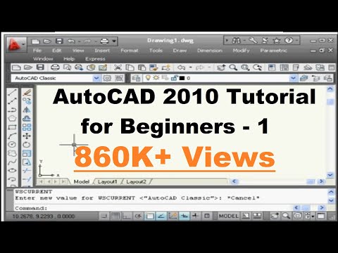 AutoCAD Tutorial for Beginners - 1