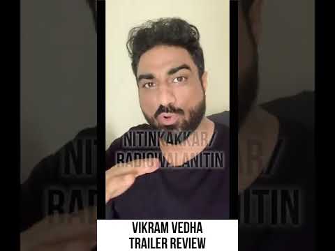 VIKRAM VEDHA TRAILER Review- Hrithik Roshan, Saif Ali Khan, Pushkar Gayathri