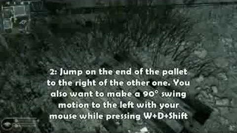 Crash Paletten Jump COD4 Tutorial