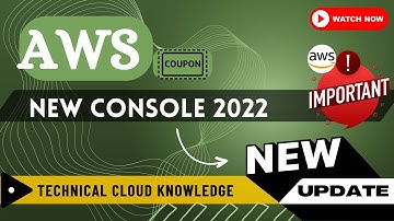 Updated Information On AWS Solution Architect New Console 2022😲😲| अभी देखिए| TechnicalCloudKnowledge