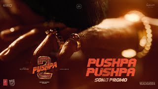 PUSHPA PUSHPA Song Promo🔥 - Pushpa 2 The Rule | Allu Arjun | Sukumar | Rashmika | Fahadh Faasil |DSP Image