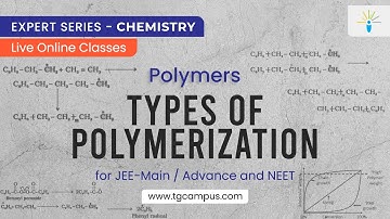 Types of Polymerization | Polymers | JEE | NEET | Chemistry - TG Campus
