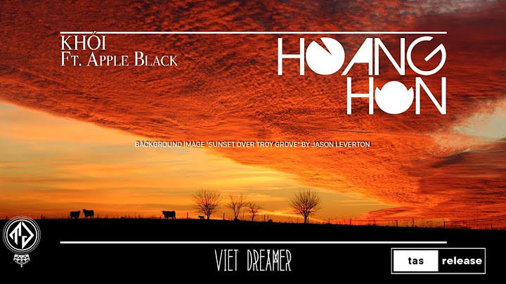 Khói - Hoàng Hôn ft. Black Apple (Lyric Video)