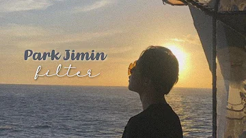 bts jimin - filter (slowed + reverb) while you're on a date with him at the beach ♡︎