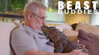 My 5ft Alligator 'Wally' Is My Emotional Support | BEAST BUDDIES