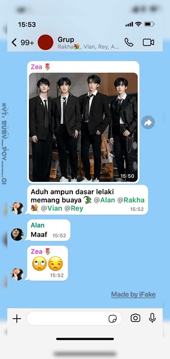 pov: bukan satu kali?? [ini ku buat ulang versi grup ya] #rameindong #chat #pov