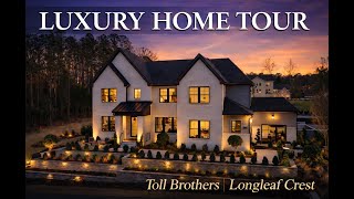 Longleaf Crest by Toll Brothers | Holly Springs North Carolina | Dunmore Floor-plan | Luxury Homes