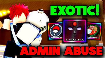 I Got the RAREST EXOTIC EYE and Went INSANELY BROKEN in Anime Eternal!