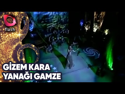 Gizem Kara | Yanağı Gamze | Flash Tv