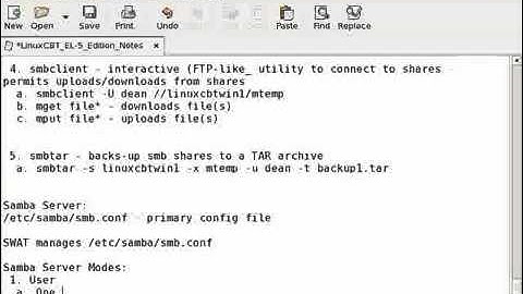 Redhat Enterprise linux 5 Samba Part1   YouTube2