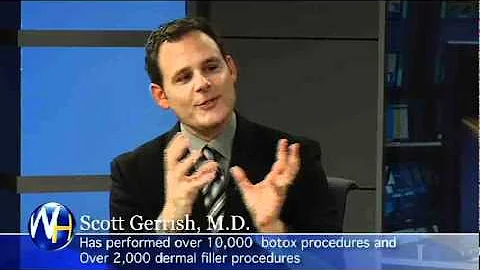 Dr. Scott Gerrish discussing dermal fillers such a...