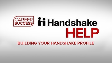 ASC Handshake Help: Building your Handshake profile
