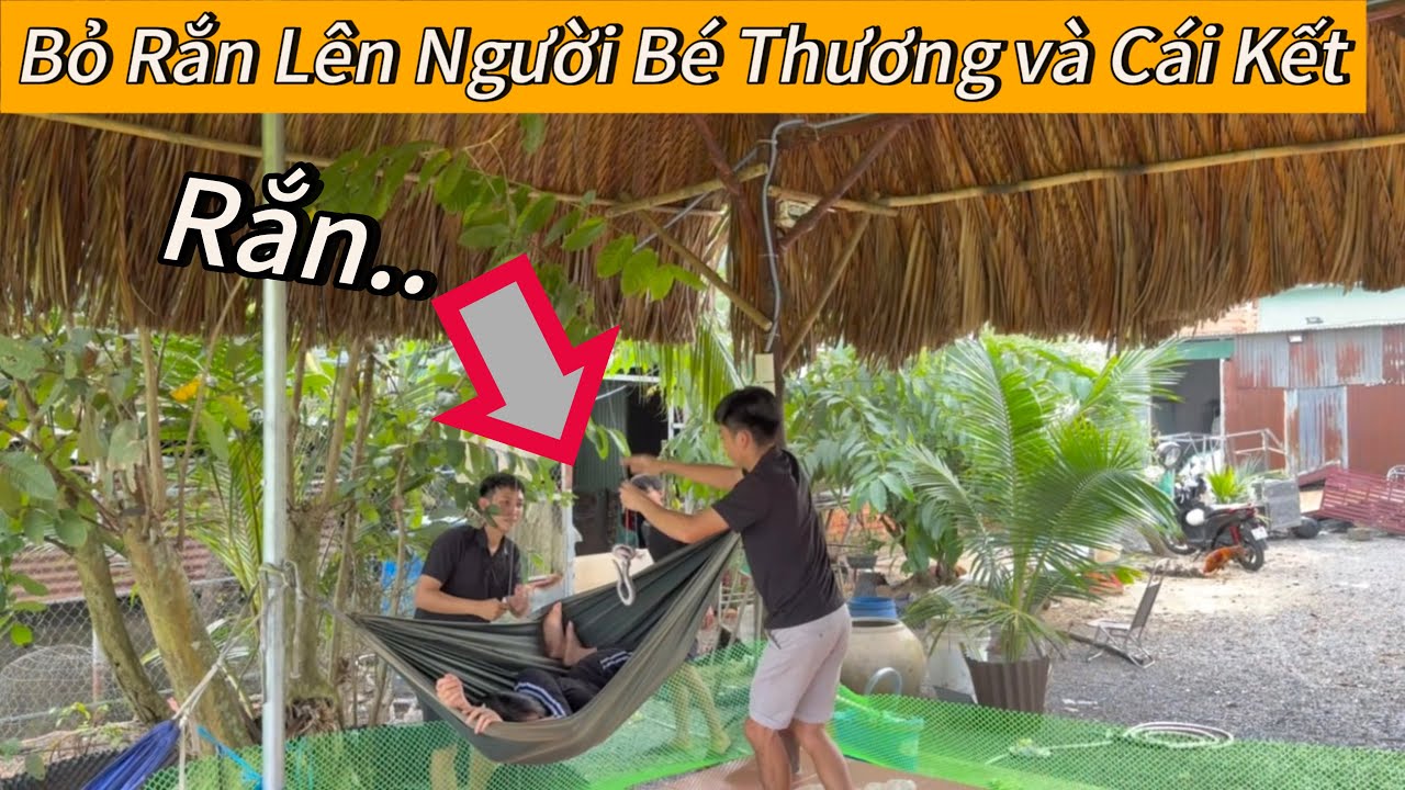 Troll bỏ rắn lên người Thương Xúc Xích lúc đang ngủ và Cái Kết