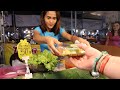 Street Food at a NIGHT MARKET in TRANG THAILAND. Thai Street Food Tour. ตรัง