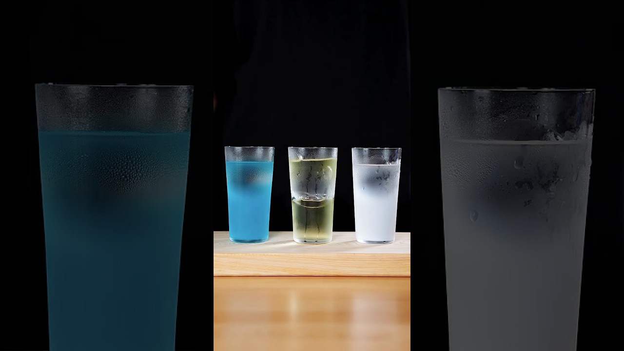 【環境音】色と音で楽しむ3色のアクエリアス|3 Colors of Aquarius