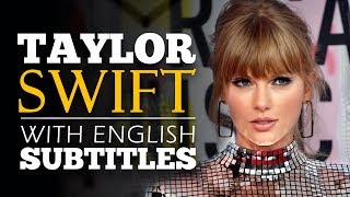 ENGLISH SPEECH | TAYLOR SWIFT: YouTube Presents Interview (English Subtitles)