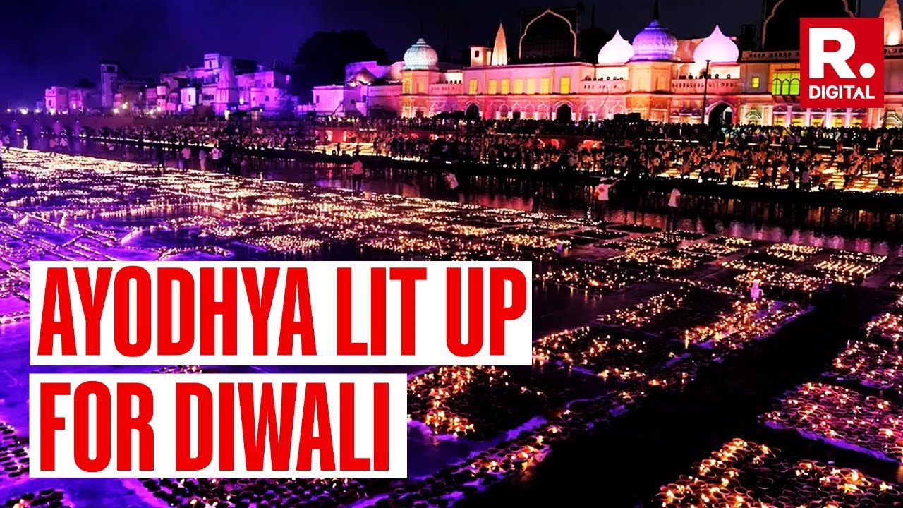 Grand Celebration In Ayodhya 25 Lakh Lamps To Illuminate Ayodhya On