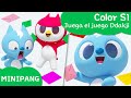 Aprende los colores con MINIPANG | Color S1 | 🟦Juega el juego Ddakji | MINIPANG TV 3D Play
