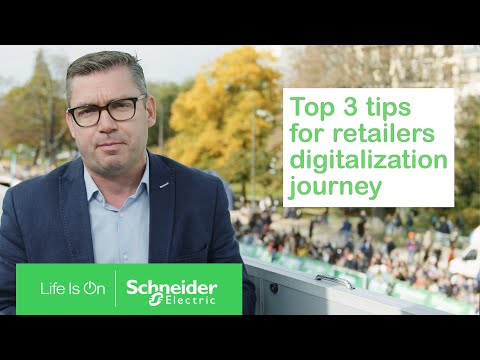 Digitization in Retail - From the Start Line to the Finish | Schneider Electric