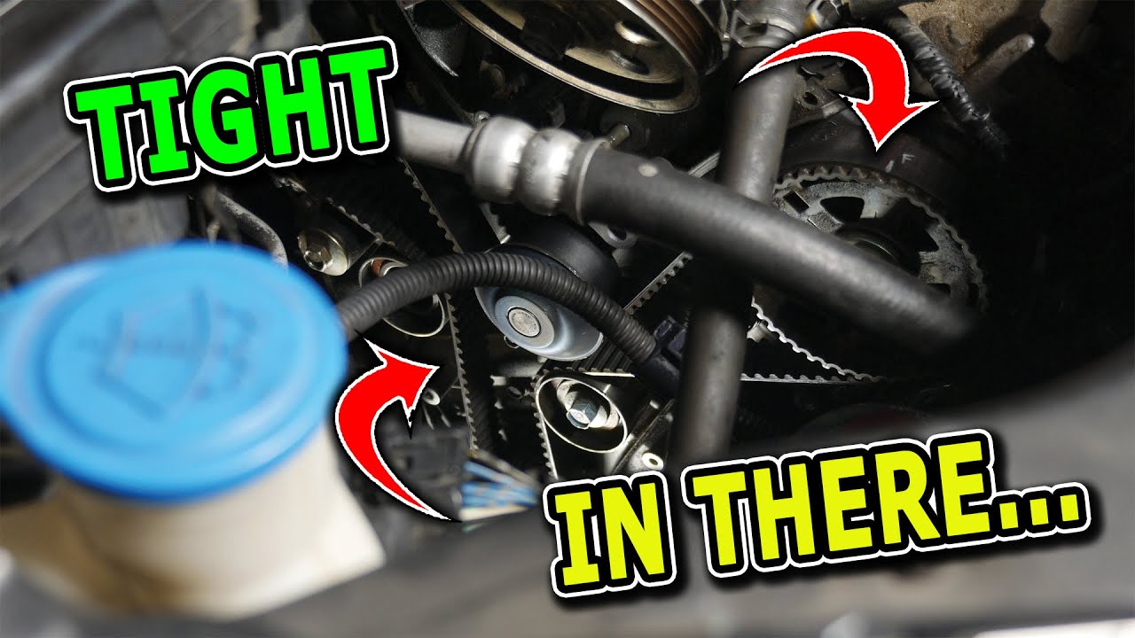 2004 Honda Pilot - Timing Belt and Water Pump Replacement - Part 1 of 2