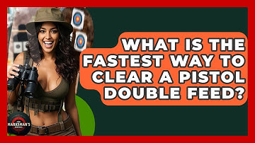 What Is The Fastest Way To Clear A Pistol Double Feed? - The Marksman