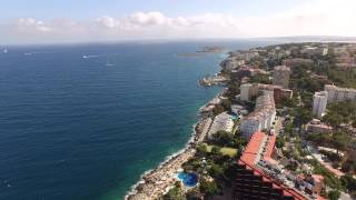 DJI Phantom 3 Mallorca from Cala Major to Illetas