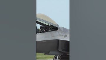 Thumbnail of F-22 RAPTOR Starts its Engines - the Sound of Freedom!! #subscribe #military #aviation 🔥 🔥 🔥