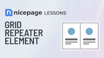 How to use the Grid Repeater in Nicepage?