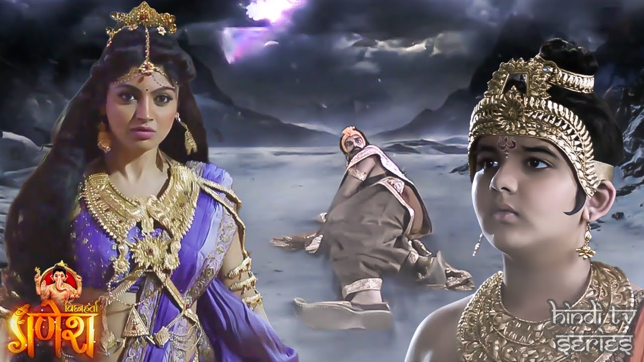 देवी पार्वती का उग्र रूप देखकर क्यों भाग गये शनिदेव | Vighnaharta Ganesh | Hindi Tv Series