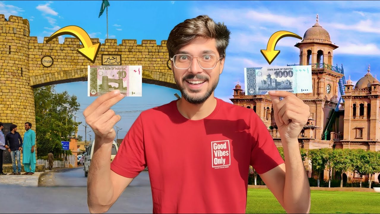 I Visited the Places on Pakistan’s Currency Notes ! 