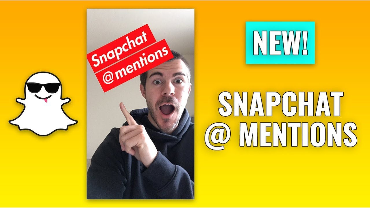 How To Use Snapchat @ Mentions