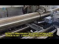 6m Length 520mm Diameter Solid Steel Mechanical Shaft CNC Turning Machined Heavy Duty Large Shaft
