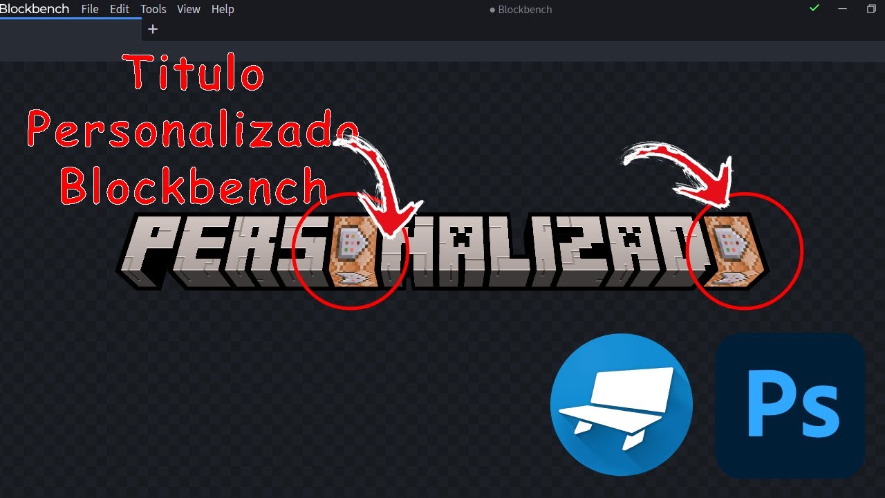 ⭐ Tutorial - Textura Personalizada de Título no Blockbench - YouTube